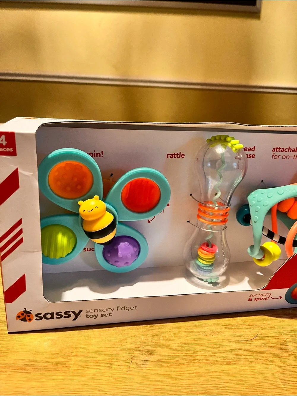 Sassy Sensory Fidget Baby Toy Set 0m+